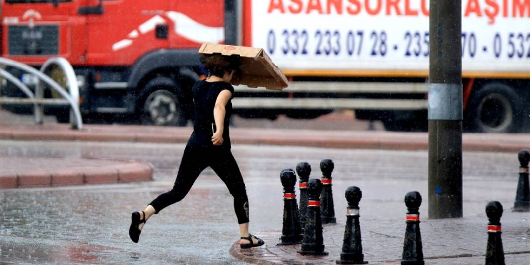 Konya’yı 4 gün süreyle yağmur serinletecek 5